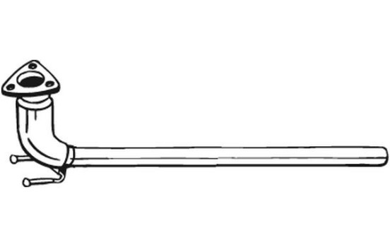 Exhaust Pipe 800105 Bosal