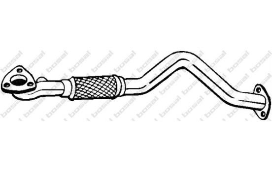 Exhaust Pipe 801-087 Bosal