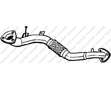 Exhaust Pipe 801-123 Bosal
