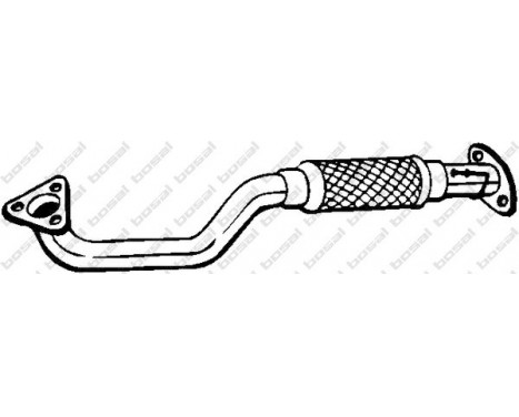 Exhaust Pipe 801-127 Bosal