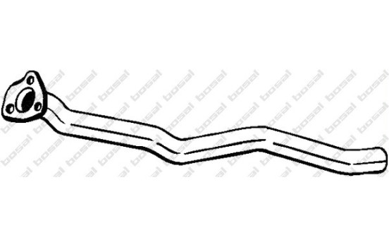 Exhaust Pipe 801-187 Bosal