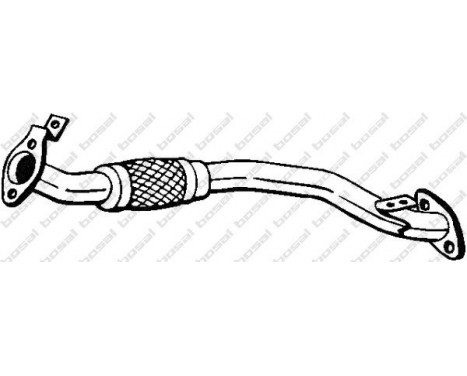 Exhaust Pipe 801-275 Bosal, Image 2