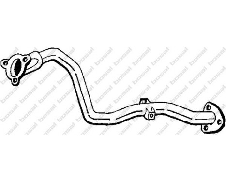 Exhaust Pipe 802-427 Bosal