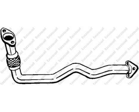 Exhaust Pipe 802-437 Bosal