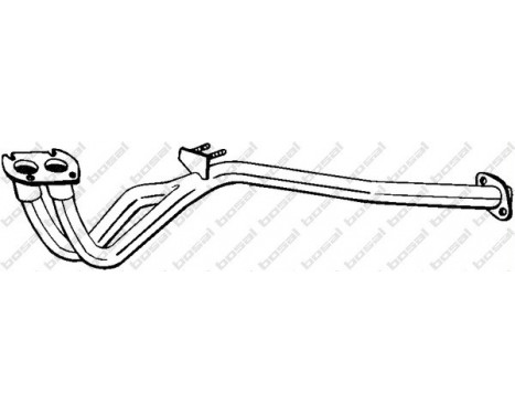 Exhaust Pipe 802-637 Bosal