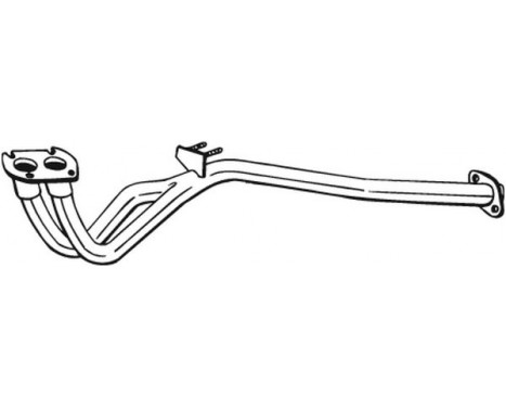 Exhaust Pipe 802-637 Bosal, Image 2