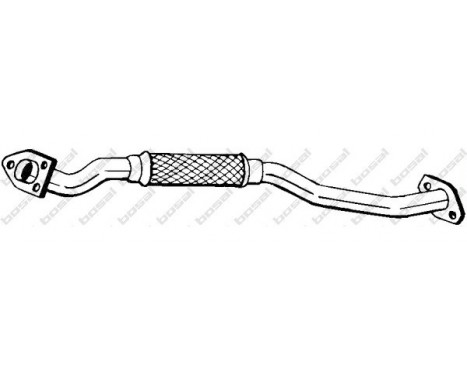 Exhaust Pipe 803-011 Bosal