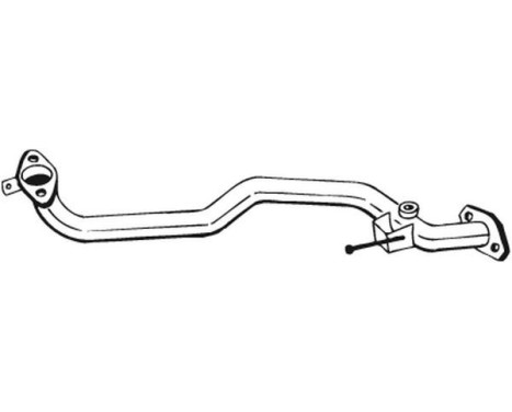 Exhaust Pipe 803-077 Bosal, Image 2