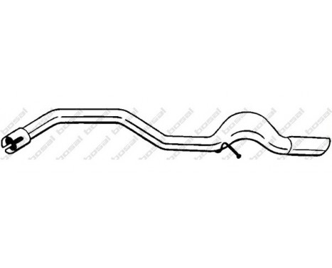 Exhaust Pipe 810-429 Bosal