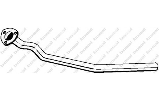 Exhaust pipe 820-165 Bosal