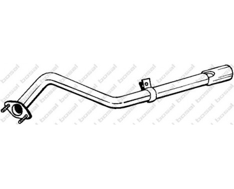 Exhaust Pipe 821-219 Bosal