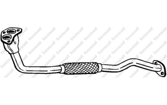 Exhaust Pipe 823-127 Bosal, Image 2