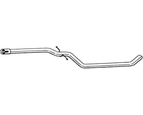Exhaust Pipe 823-129 Bosal