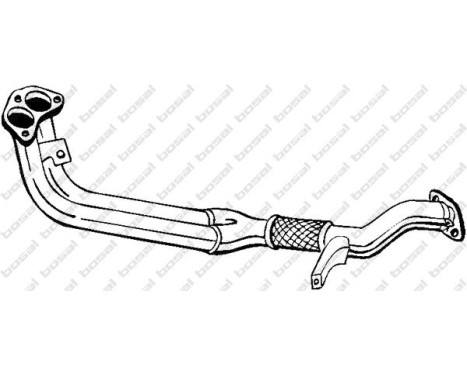Exhaust Pipe 823-143 Bosal, Image 2