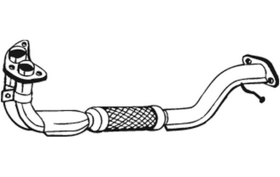 Exhaust Pipe 823-151 Bosal, Image 2