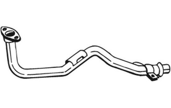 Exhaust Pipe 823-321 Bosal