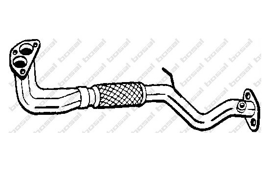 Exhaust Pipe 823-333 Bosal