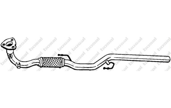 Exhaust Pipe 823-633 Bosal