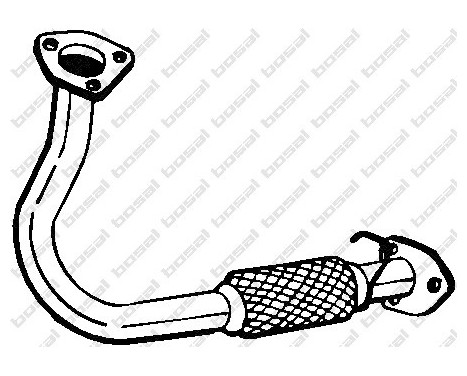 Exhaust Pipe 823-723 Bosal