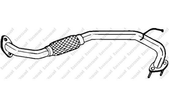 Exhaust Pipe 823-771 Bosal