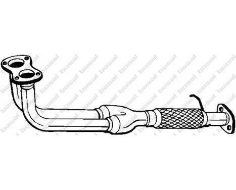 Exhaust Pipe 823-829 Bosal