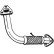 Exhaust Pipe 823-831 Bosal, Thumbnail 2
