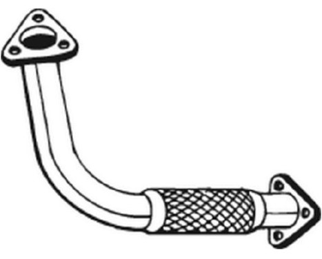Exhaust Pipe 823-845 Bosal, Image 2