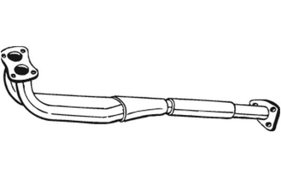Exhaust Pipe 823-849 Bosal, Image 2