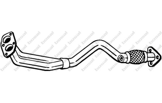 Exhaust Pipe 823-859 Bosal