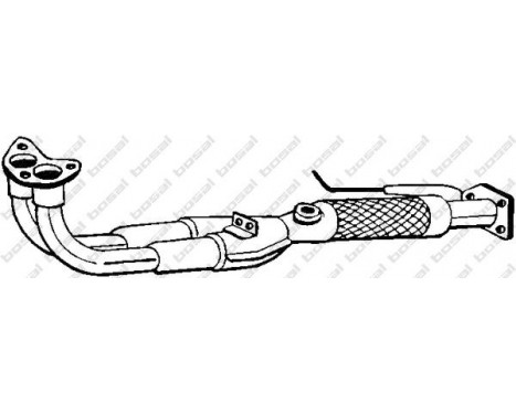 Exhaust Pipe 823-883 Bosal, Image 2