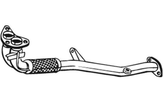 Exhaust Pipe 823-889 Bosal, Image 2