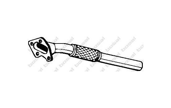 Exhaust Pipe 823-897 Bosal, Image 2