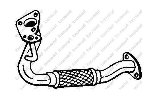 Exhaust Pipe 823-901 Bosal, Image 2