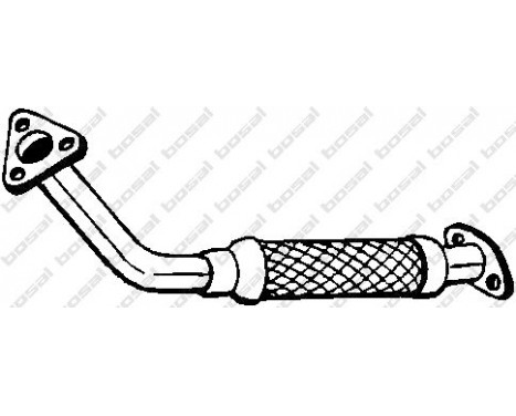 Exhaust Pipe 823-913 Bosal