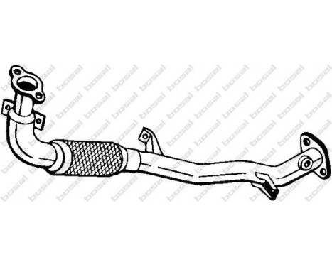 Exhaust Pipe 823-915 Bosal