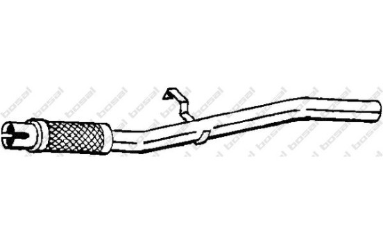 Exhaust Pipe 825-325 Bosal