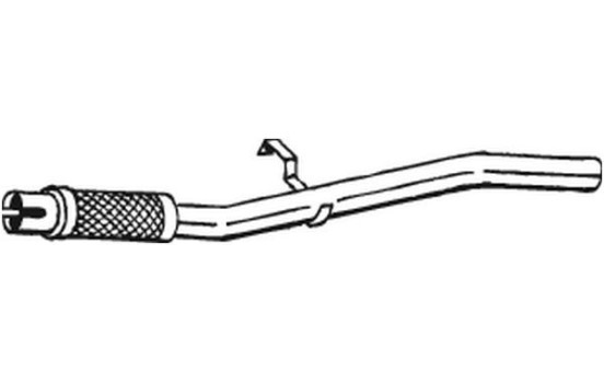 Exhaust Pipe 825-325 Bosal, Image 2