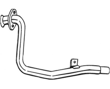 Exhaust Pipe 826-395 Bosal, Image 2