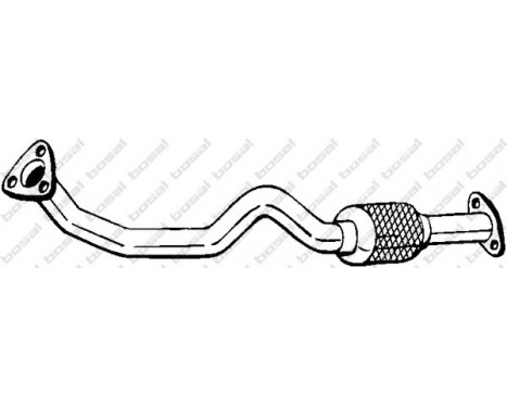 Exhaust Pipe 827-171 Bosal