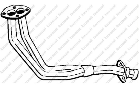 Exhaust Pipe 829-947 Bosal