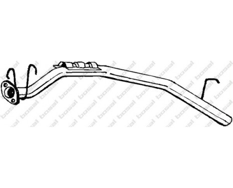 Exhaust Pipe 830-163 Bosal