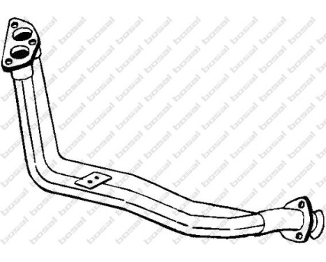 Exhaust Pipe 831-925 Bosal, Image 2