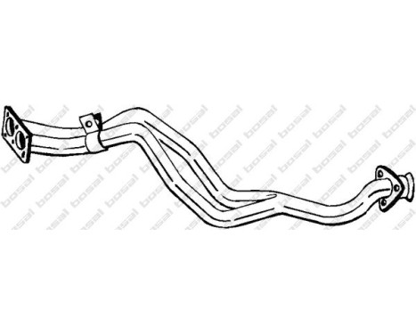 Exhaust Pipe 832-275 Bosal, Image 2