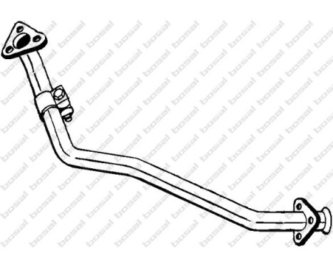 Exhaust pipe 832-949 Bosal