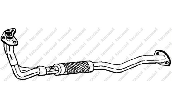 Exhaust Pipe 833-003 Bosal