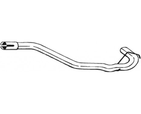 Exhaust Pipe 833-493 Bosal, Image 2