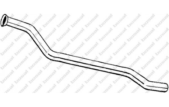 Exhaust pipe 834-785 Bosal