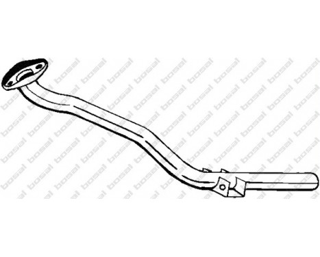 Exhaust Pipe 834-967 Bosal
