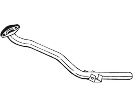 Exhaust Pipe 834-967 Bosal, Image 2