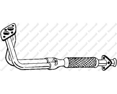 Exhaust Pipe 835-025 Bosal